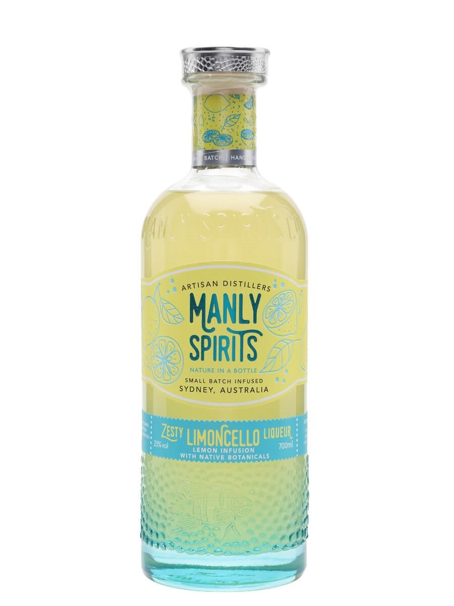 MANLY SPIRITS LIQUEUR ZESTY LIMONCELLO AUSTRALIA 700ML