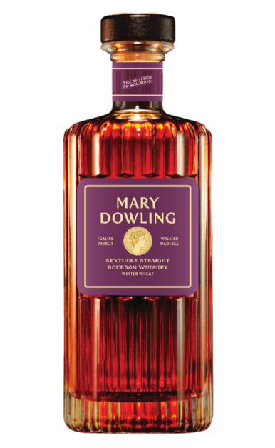 MARY DOWLING BOURBON WHISKEY STRAIGHT WHEATED MASH BILL WINTER WHEAT KENTUCKY 750ML