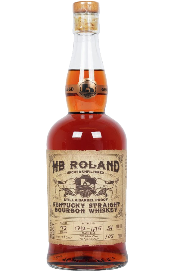 MB ROLAND BOURBON STILL & BARREL PROOF KENTUCKY 750ML