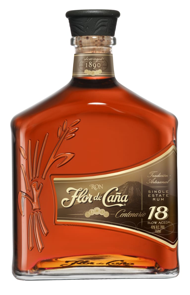 FLOR DE CANA RUM CENTENARIO SINGLE ESTATE 18YR 750ML