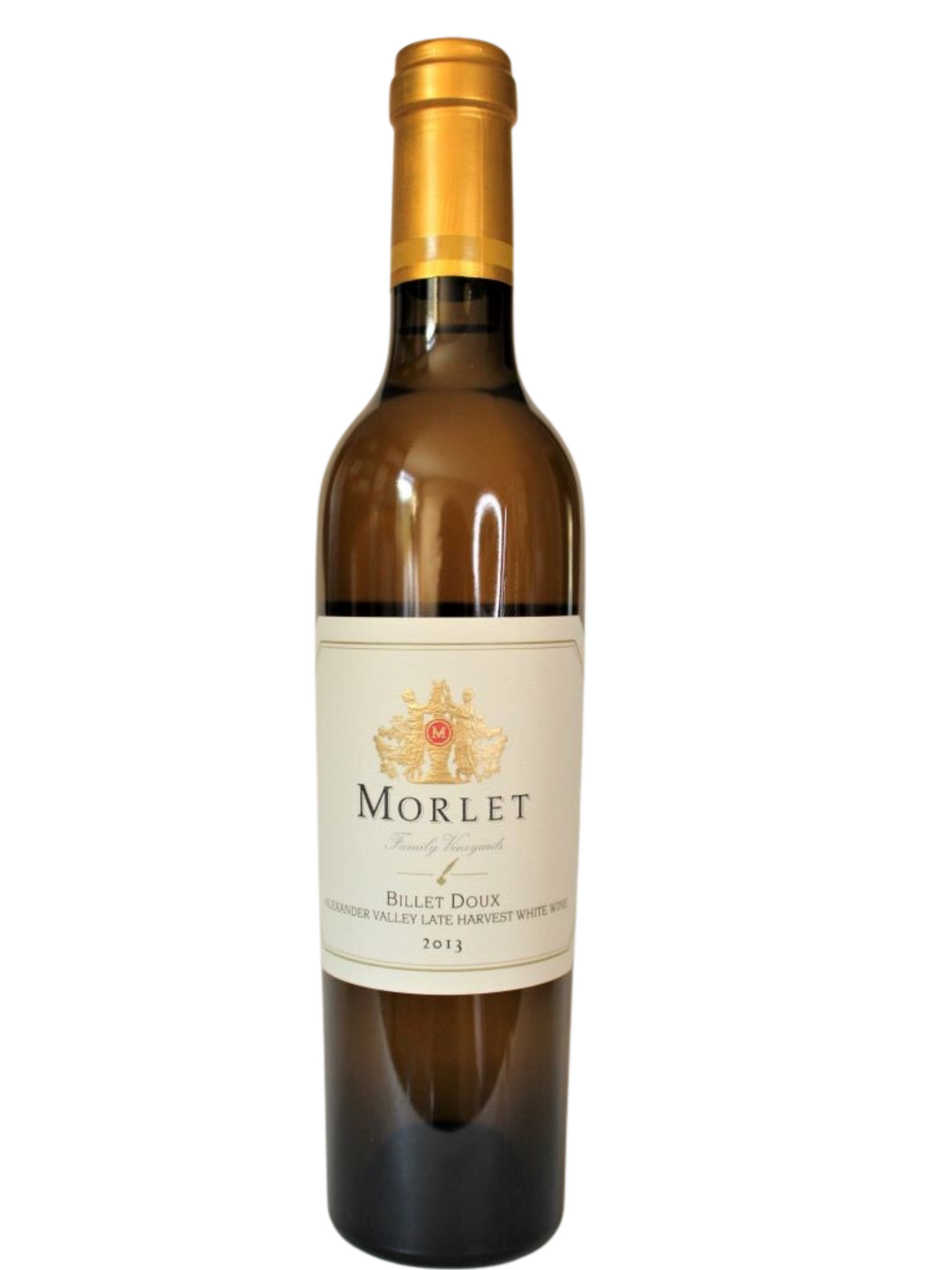 MORLET FAMILY VINEYARDS WHITE WINE BILLET DOUX LATE HARVEST ALEXANDER VALLEY 2013 375ML