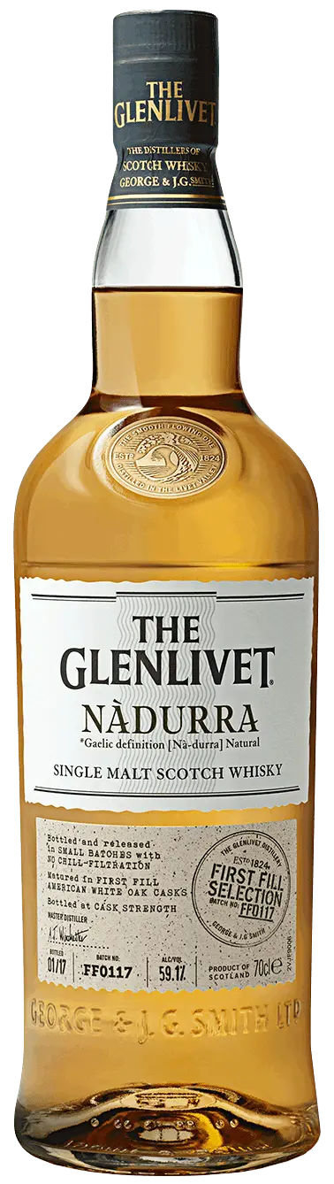 GLENLIVET SCOTCH SINGLE MALT NADURRA FIRST FILL SELECTION SPEYSIDE 750ML