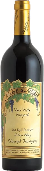 NICKEL & NICKEL CABERNET SAUVIGNON VACA VISTA VINEYARD NAPA VALLEY 2021