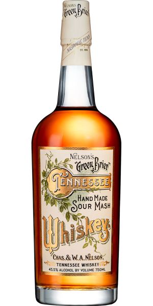 NELSONS GREEN BRIER WHISKEY SOUR MASH TENNESSEE 750ML