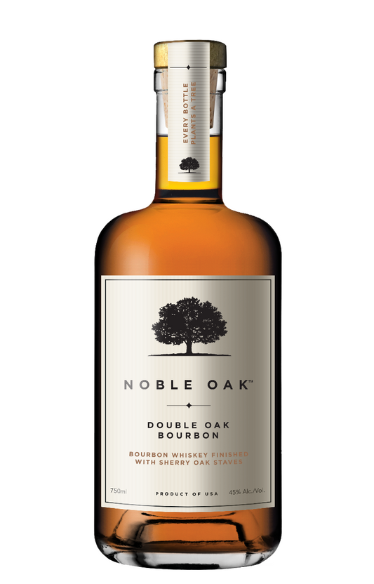 NOBLE OAK BOURBON DOUBLE OAK W/ SHERRY OAK SLAVES KENTUCKY 90PF 750ML