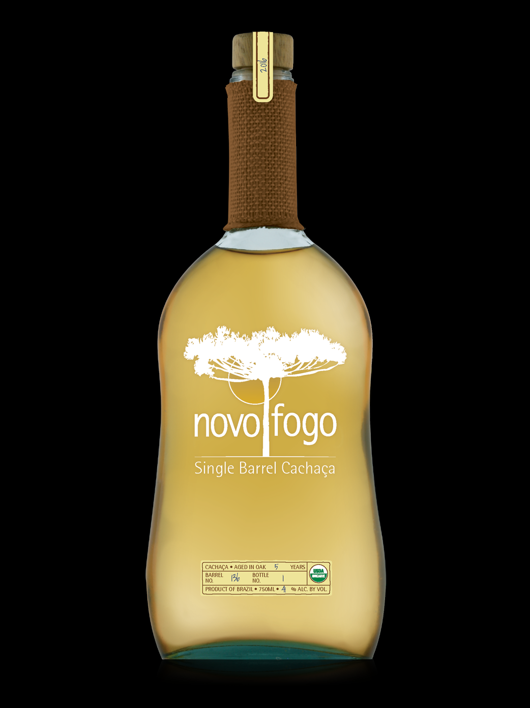 NOVO FOGO CACHACA SINGLE BARREL 5YR BRAZIL 750ML Spirits