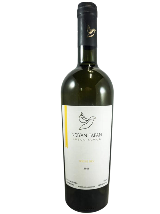 NOYAN TAPAN WHITE DRY WINE ARMENIA 2015 WINE