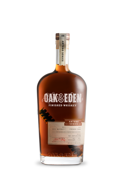 OAK & EDEN WHISKEY RYE ANTHRO SERIES TEXAS 750ML