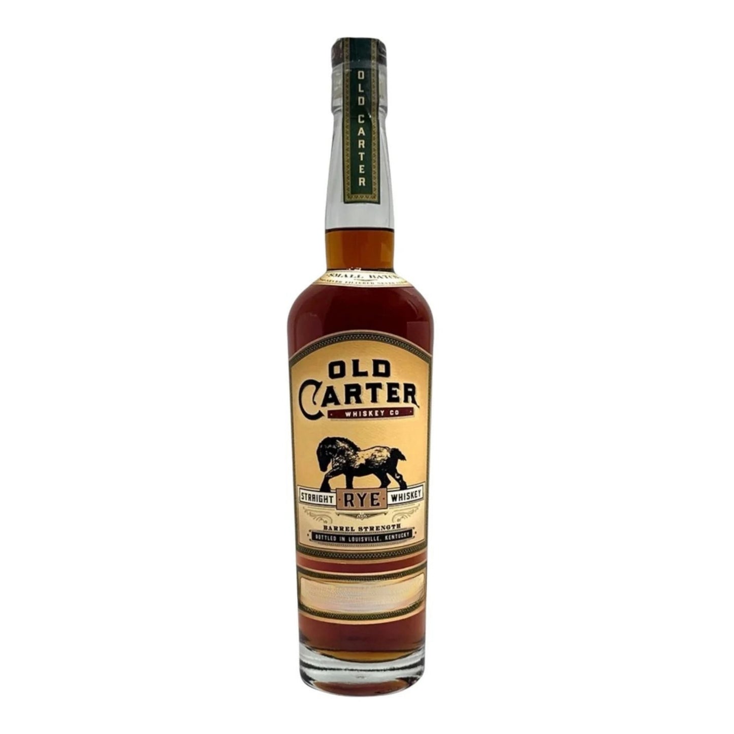 OLD CARTER WHISKEY RYE BARREL STRENGTH BATCH 15 KENTUCKY 750ML