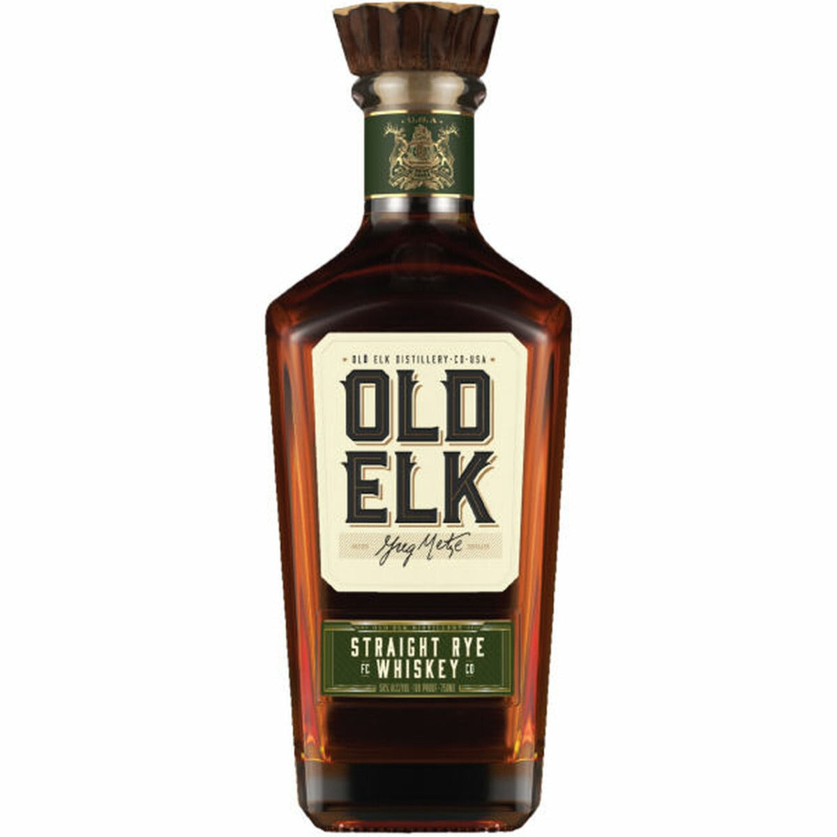 OLD ELK WHISKEY RYE INDIANA 750ML