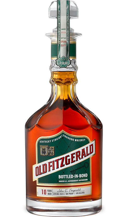 OLD FITZGERALD BOURBON STRAIGHT BOTTLED IN BOND KENTUCKY 10YR 100PF 750ML