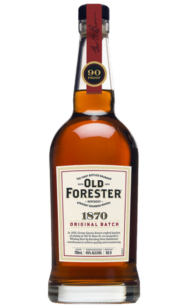 OLD FORESTER BOURBON 1870 ORIGINAL BATCH KENTUCKY 90PF 750ML