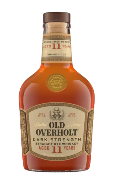 OLD OVERHOLT WHISKEY RYE CASK STRENGTH KENTUCKY 11YR 750ML