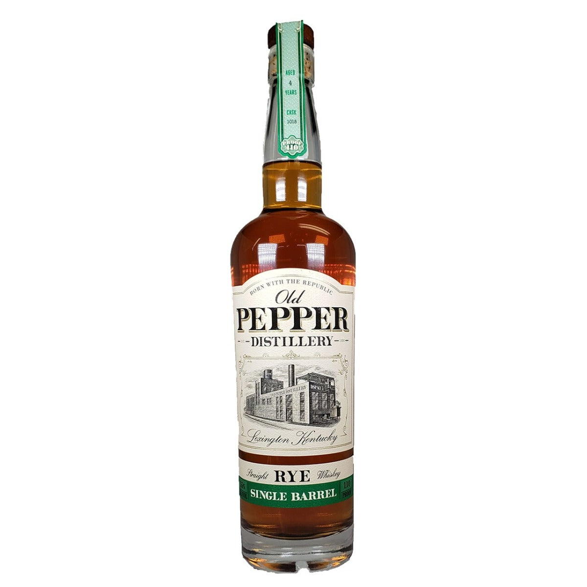 JAMES E PEPPER OLD PEPPER WHISKEY RYE SINGLE BARREL KENTUCKY 5YR 750ML Spirits