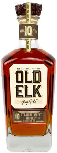 OLD ELK WHISKEY STRAIGHT WHEAT INDIANA 110PF 10YR 750ML