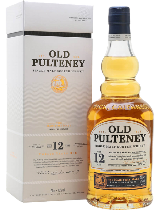 OLD PULTENEY SCOTCH SINGLE MALT MARITIME MALT 12YR 750ML