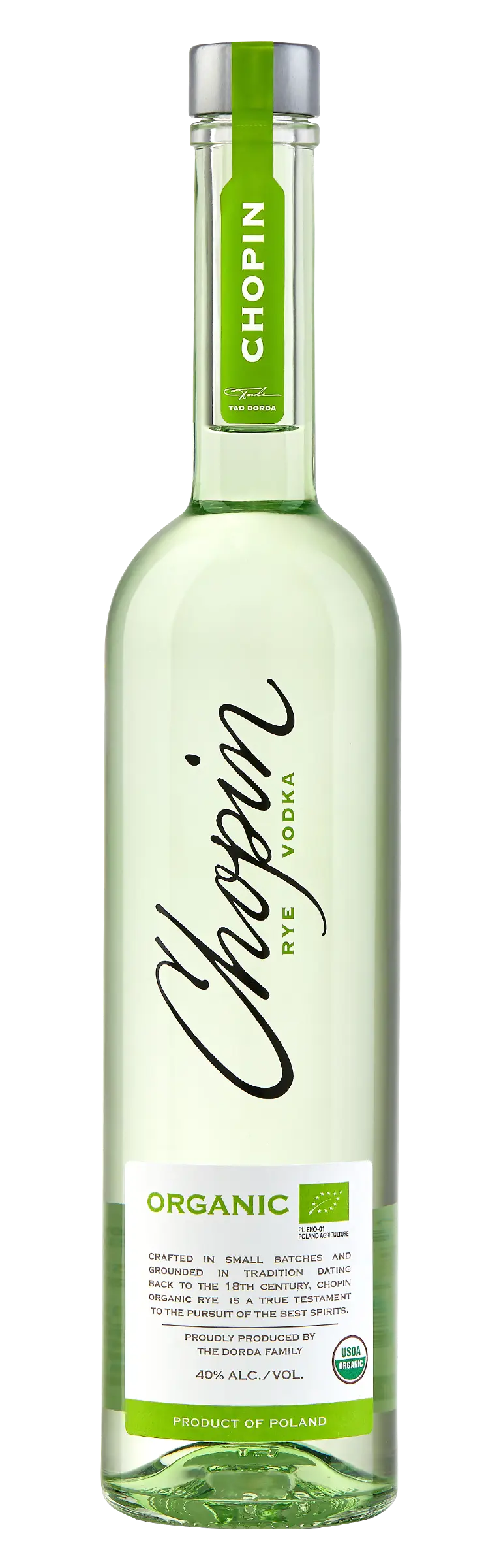 CHOPIN VODKA ORGANIC RYE 700ML - Remedy Liquor