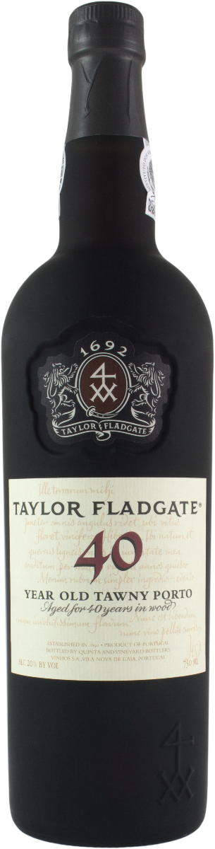 TAYLOR FLADGATE OLD TAWNY PORTO PORTUGAL 40YR 750ML