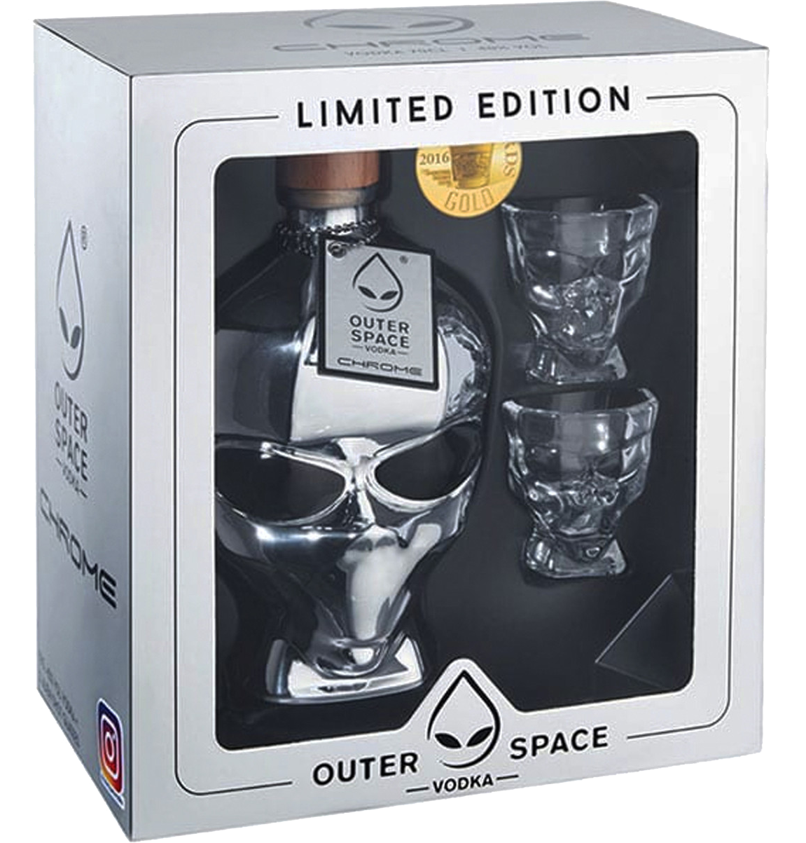 OUTER SPACE VODKA LIMITED EDITION FRANCE 750ML - Remedy Liquor