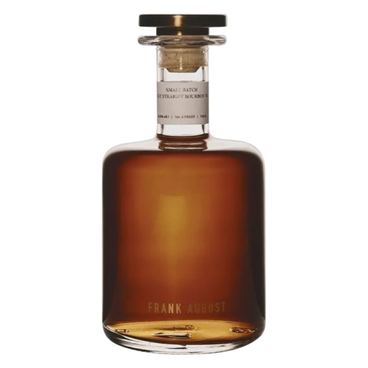 FRANK AUGUST BOURBON STRAIGHT SMALL BATCH MIZUNARA CASK KENTUCKY 750ML