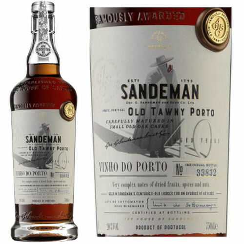 SANDEMAN OLD TAWNY PORTO PORTUGAL 40YR 750ML