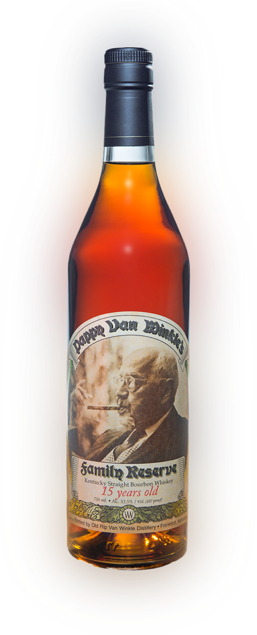 OLD RIP PAPPY VAN WINKLE BOUBON FAMILY RESERVE KENTUCKY 15YR 750ML