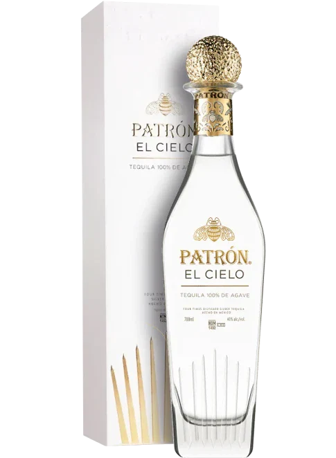 Patron Tequila Silver El Cielo 700ML Bottle - Premium Silver Tequila