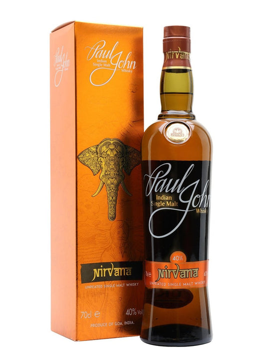 PAUL JOHN WHISKY SINGLE MALT NIRVANA UNPEATED INDIA 750ML