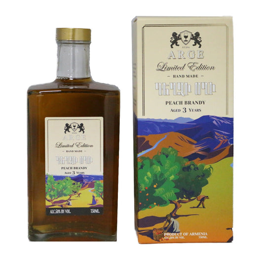 ARGE BRANDY PEACH ARMENIA 3YR 750ML