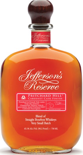 JEFFERSONS RESERVE BOURBON PRITCHARD HILL CABERNET CASK FINISHED KENTUCKY 90.2PF 750ML