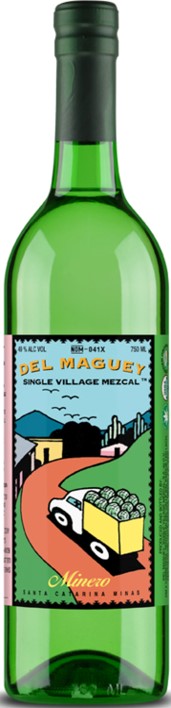 DEL MAGUEY MEZCAL SINGLE VILLAGE MINERO 750ML