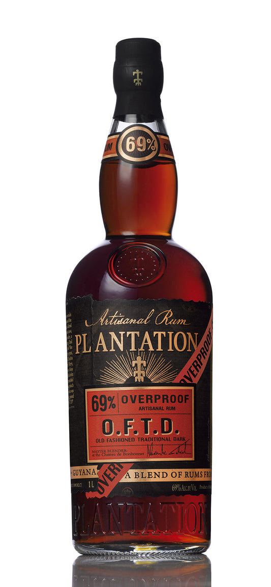 PLANTERAY RUM ARTISANAL OLD FASHIONED TRADITIONAL DARK OVERPROOF 138PF 1LI