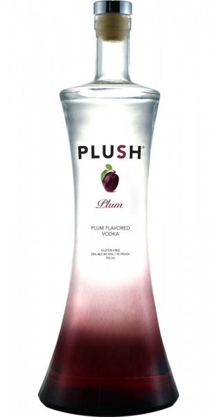 PLUSH VODKA PLUM FLAVOR PREMIUM FLORIDA 750ML