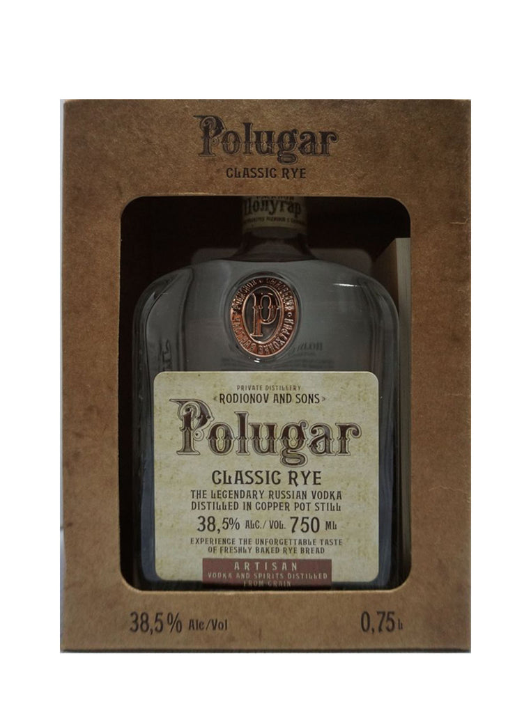 POLUGAR BREADWINE CLASSIC RYE POLAND 750ML