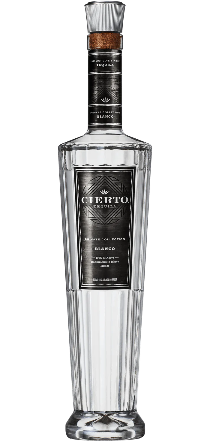 CIERTO TEQUILA BLANCO PRIVATE COLLECTION 750ML