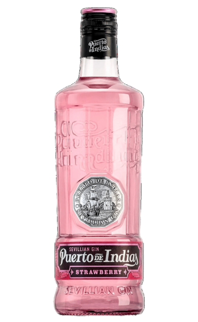 PUERTO DE INDIAS SEVILLIAN PREMIUM GIN STRAWBERRY SPAIN 750ML