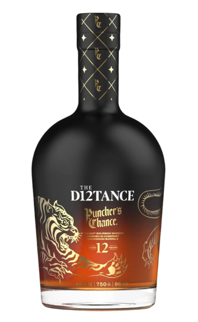 PUNCHERS CHANCE THE D12TANCE BOURBON FINISHED IN CABERNET SAUVIGNON BARREL KENTUCKY 12YR 750ML