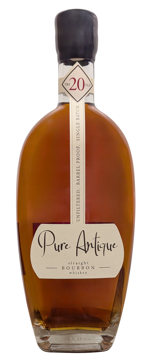PURE ANTIQUE BOURBON STRAIGHT SINGLE BATCH UNFILTERED BARREL PROOF KENTUCKY 20YR 750ML LIQ