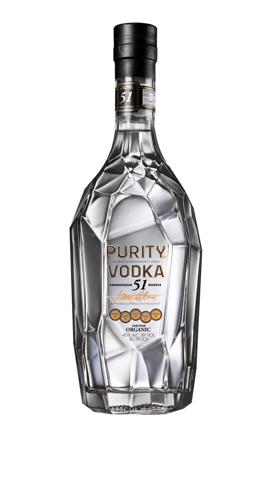 PURITY VODKA ULTRA 51 PREMIUM SWEDEN 750ML - Remedy Liquor