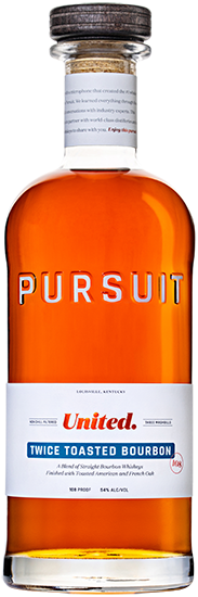 PURSUIT UNITED BOURBON TWICE TOASTED KENTUCKY 750ML LIQ