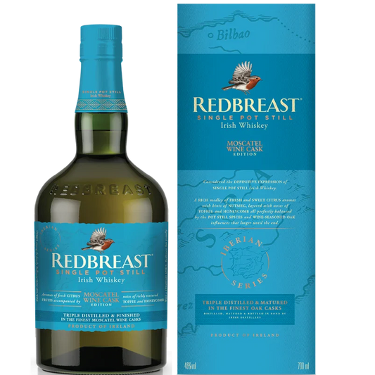REDBREAST WHISKEY SINGLE POT STILL MOSCATEL WINE CASK EDITION IRISH 700ML LIQ