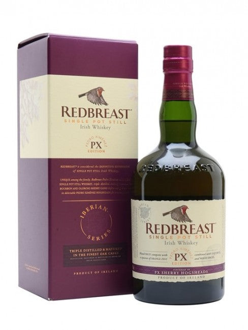 REDBREAST WHISKEY SINGLE POT STILL PEDRO XIMENEZ PX EDITION IRISH 750ML - Remedy Liquor