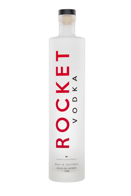 ROCKET VODKA FROM APPLES CALIFORNIA 750ML