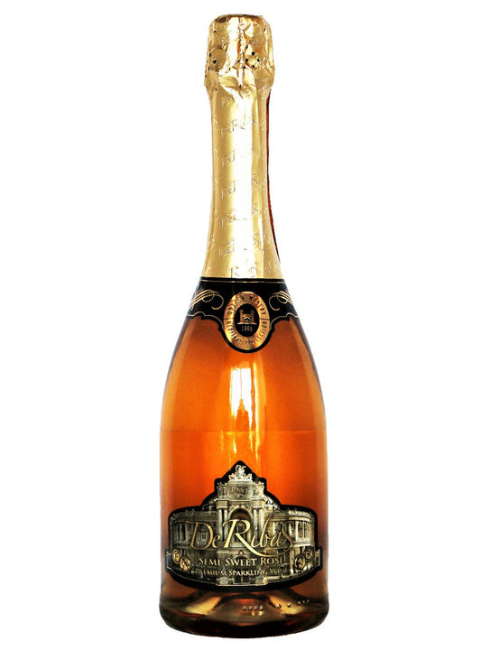 DERIBAS ROSE SPARKLING WINE SEMI SWEET HERITAGE COLLECTION UKRAINE 750ML