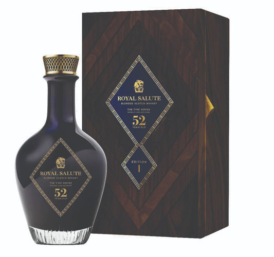 CHIVAS BROTHERS ROYAL SALUTE SCOTCH BLENDED SINGLE CASK TIME SERIES EDITION 1 52YR 750ML - Remedy Liquor