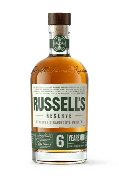 RUSSELLS WHISKEY RYE RESERVE KENTUCKY 90PF 6YR 750ML Spirits