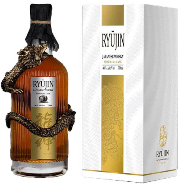 RYUJIN WHISKEY MIZUNARA CASK JAPAN 750ML LIQ