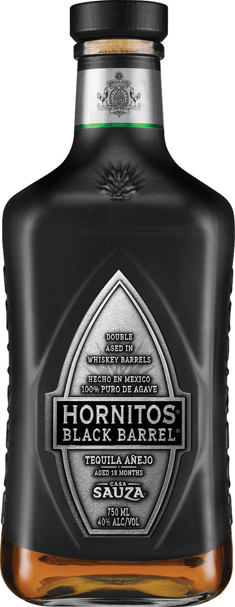 SAUZA HORNITOS TEQUILA ANEJO BLACK BARREL 750ML