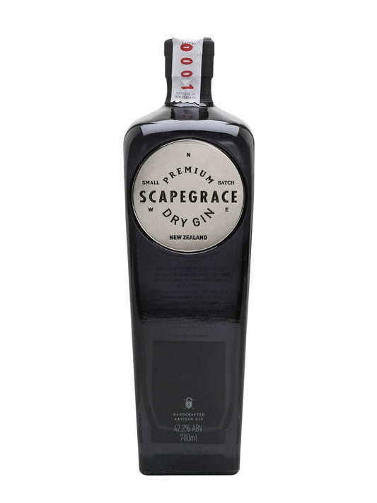 SCAPEGRACE GIN PREMIUM DRY CLASSIC SMALL BATCH NEW ZEALAND 750ML