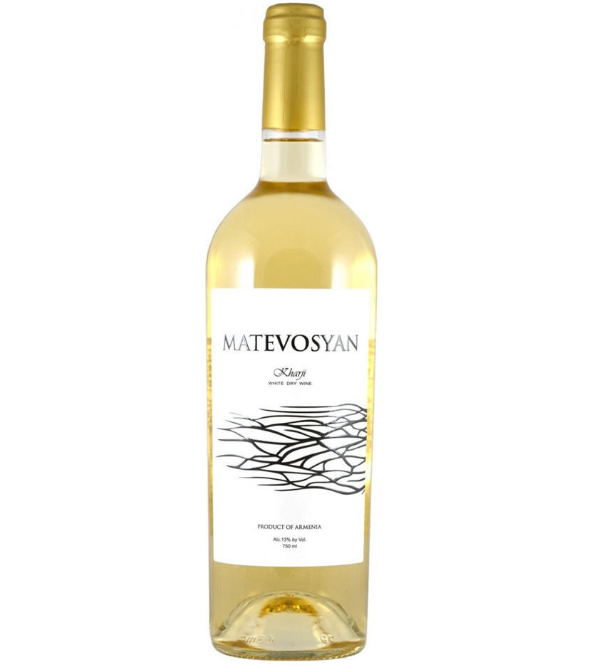 MATEVOSYAN KHARJI WHITE DRY WINE VAYOTS DZOR ARMENIA 2019